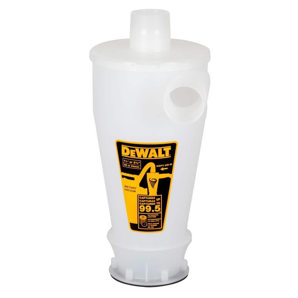 DEWALT Dust Separator for Wet/Dry Vacuums DXVCS001 - The Home Depot