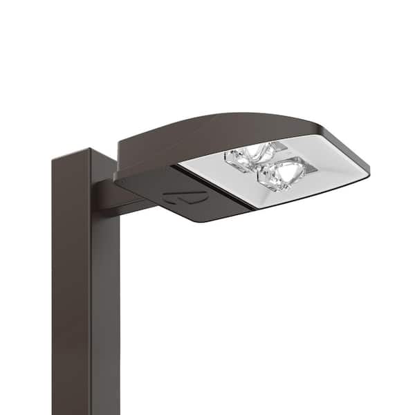 Lithonia Lighting Contractor Select 400- Watt Equivalent Integrated LED Dark Bronze Weather Resistant Area Light, 4000K