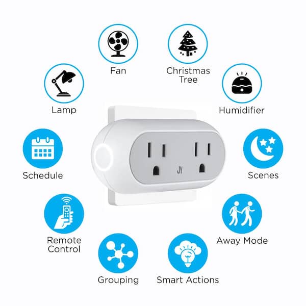 Automate Your Appliances and Devices with a Pair of Discounted Meross WiFi  Dual Smart Outlets