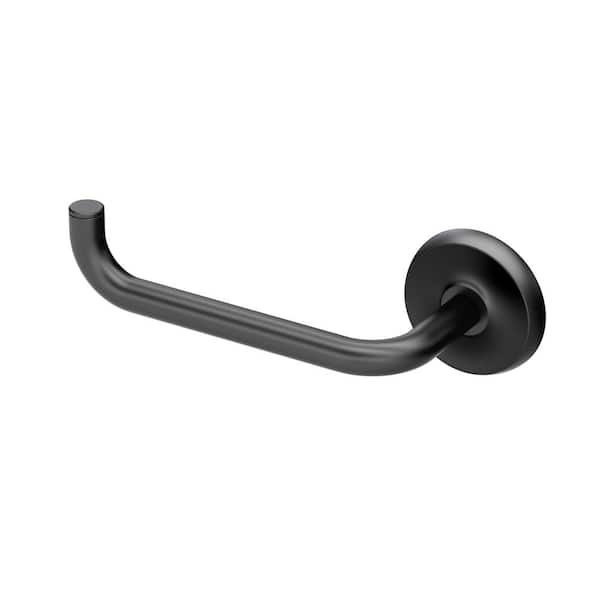 Gatco Designer II Single Post Toilet Paper Holder in Matte Black