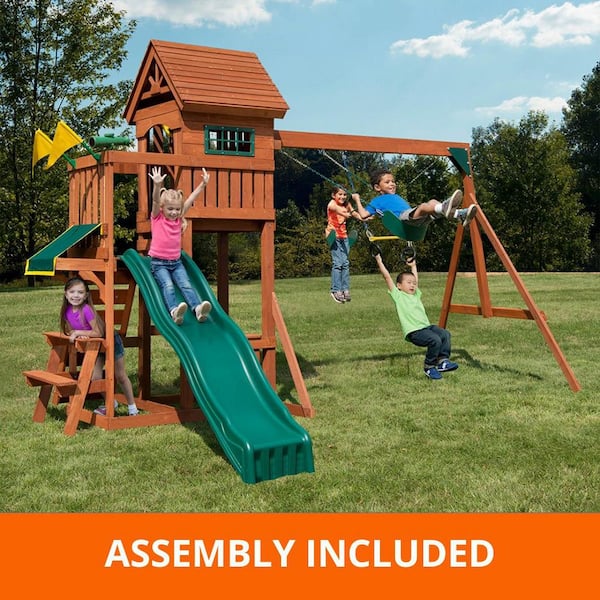 Swing-N-Slide Playsets Assembly Included Sedona Summit - Kids