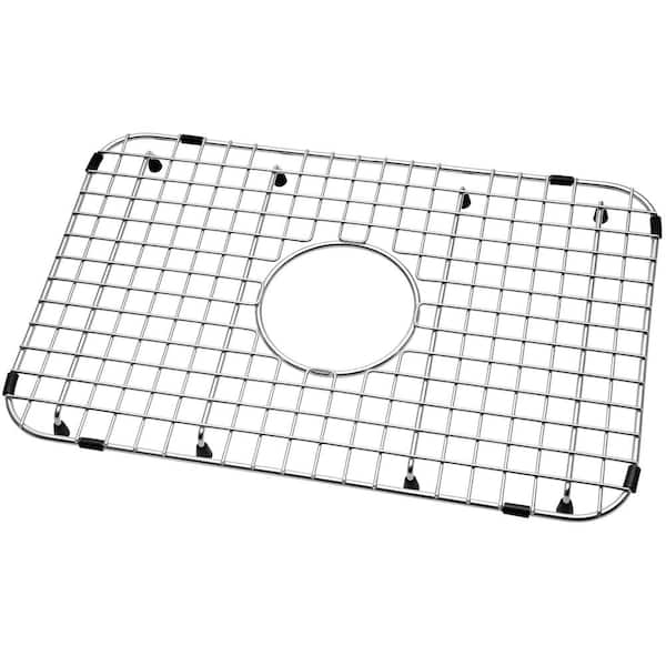 SERENE VALLEY 20.98-in x 12.99-in Center Drain Heavy-Duty Stainless Steel Sink Grid SVM2113C