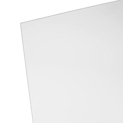 NEW CASE SHEETS .100 20" X 32" CLEAR ACRYLIC GLAZING PLEXIGLASS USA 6502074 10 
