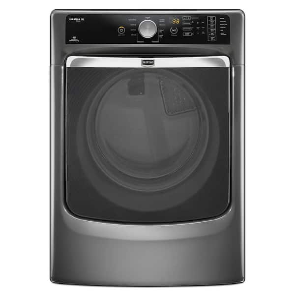Maytag Maxima XL 7.4 cu. ft. Electric Dryer with Steam in Granite-DISCONTINUED