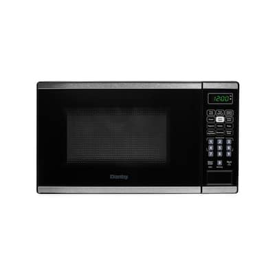 17.32 in. 0.7 cu. ft. Countertop Microwave in Stainless Steel with Auto Cook, Express Cook, Child Safety Lock