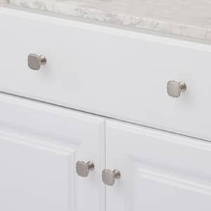 uxcell Pull Knobs Cabinet Drawer Dresser Cupboard Knobs Acrylic Round Shape 16mm 2Pcs