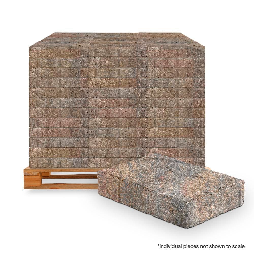 Taverna Rec 11.81 in. L x 7.87 in. W x 1.9 in. H Sierra Blend Concrete Paver (192-Piece/124 sq. ft./pallet) price history on PriceWatchPro