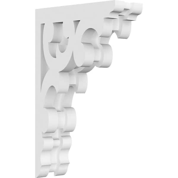 Ekena Millwork Vienna 1.5 in. W x 8 in. H x 5 in. D Signature Urethane Polyurethane Corbel