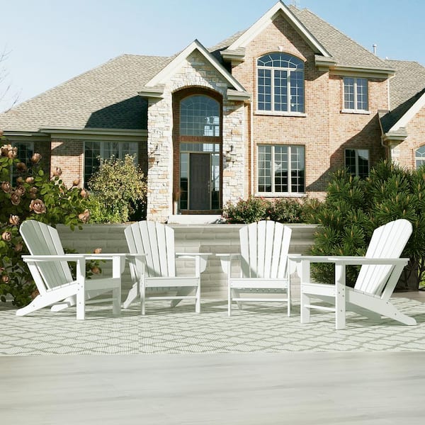 Home depot discount white adirondack chairs