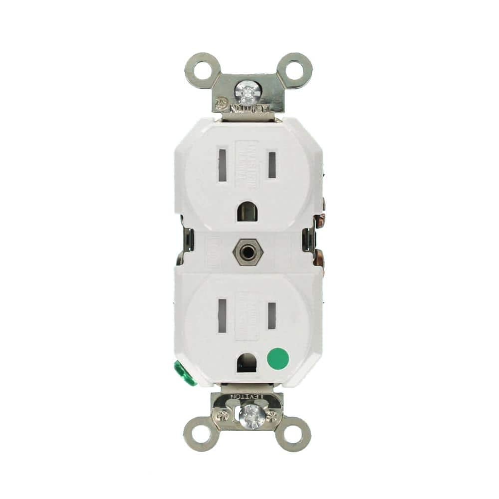 15 Amp 125 V Hospital Grade and Tamper Resistant Duplex Outlet/Receptacle, White (1-Pack) 8200-SGW price history on PriceWatchPro