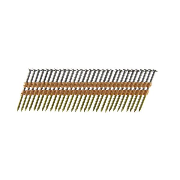 B&C Eagle 2-3/8 in. x 0.113 Plastic Collated Bright Smooth Shank Framing Nails (500 per Box)