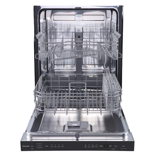 24 in. Dishwasher with 12-Place settings, 7-Washing Cycles, Stainless Steel and Plastic Tub, UL/Energy Star
