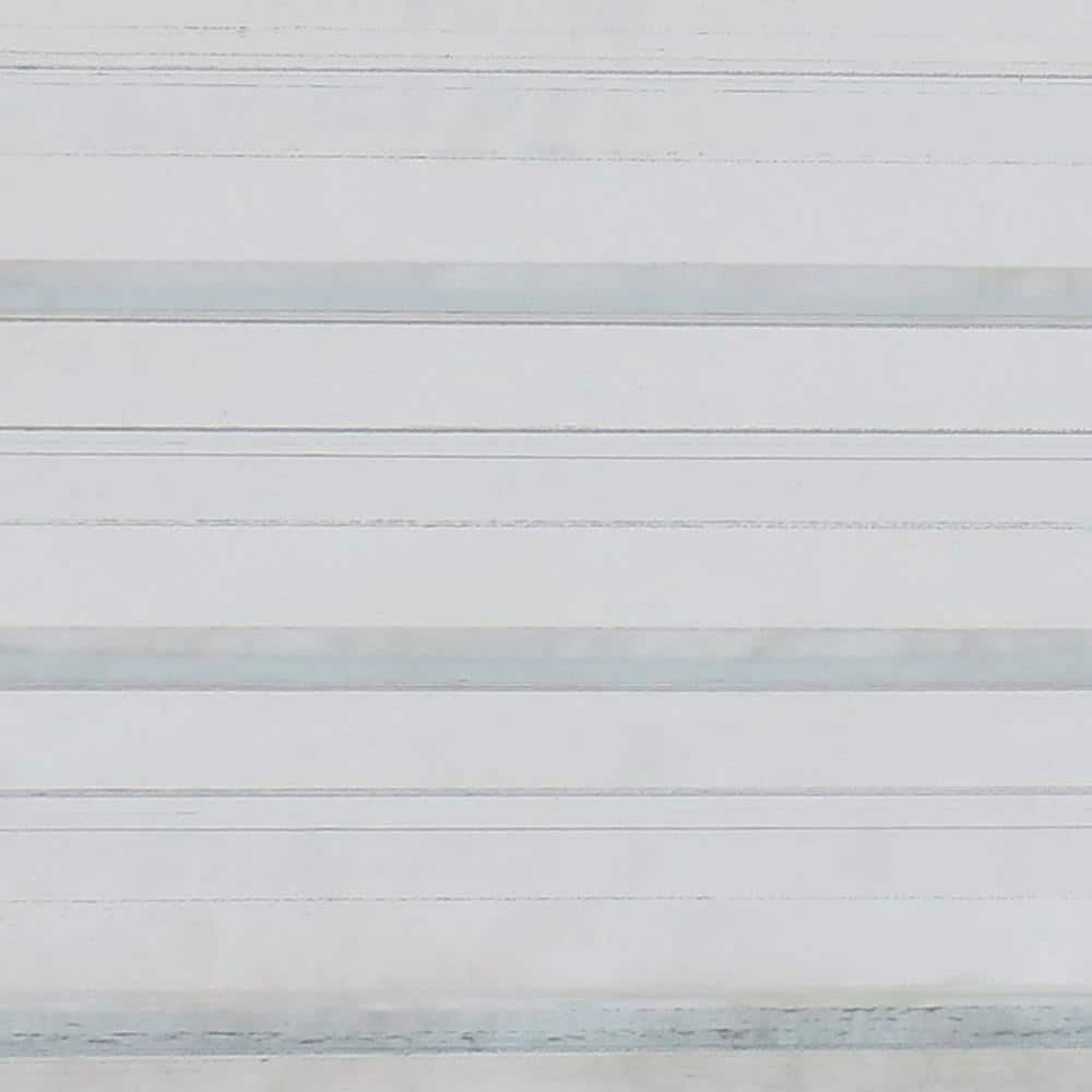 Silver Galvanized Steel Rectangular Raised Garden Beds, 48" L x 11.75" H, 2-Pack