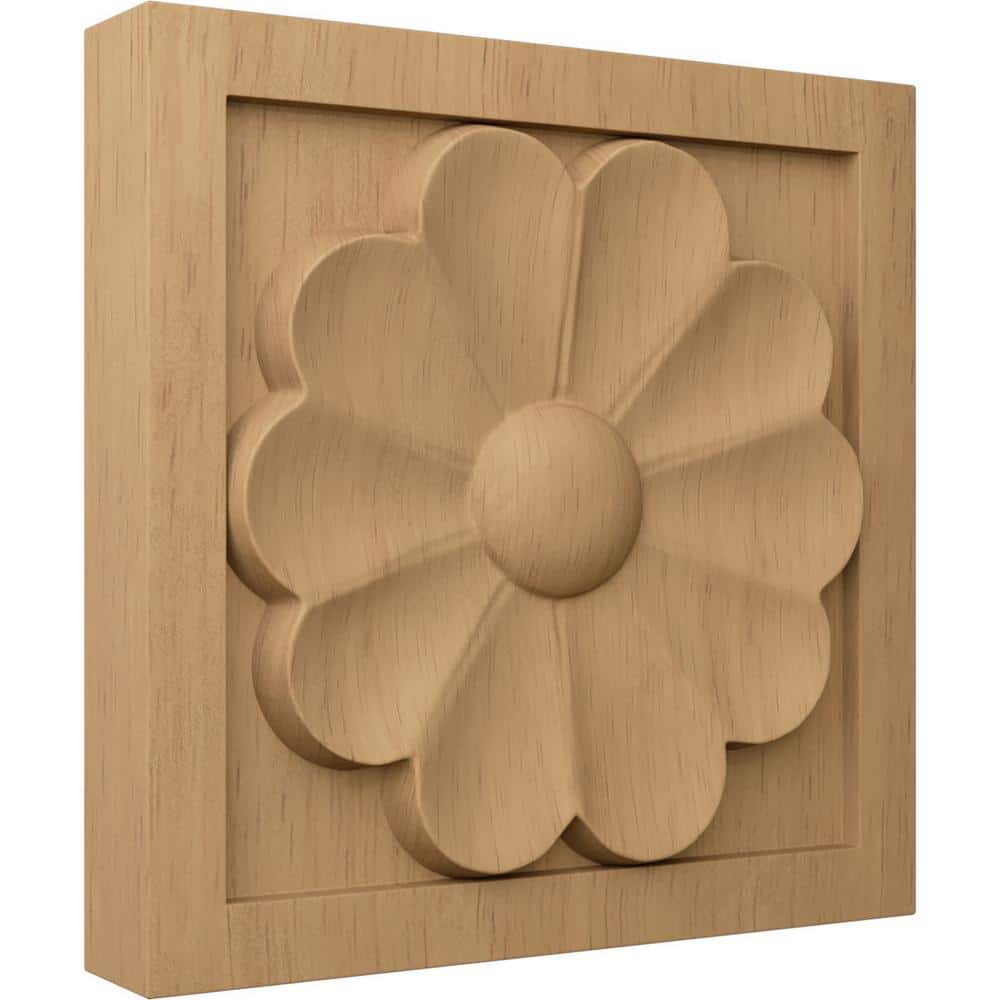 Medium Lindenwood Square Rosette Accent Piece