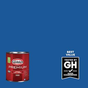 1 qt. PPG1242-7 Suddenly Sapphire Satin Interior Latex Paint