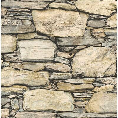 A Street Prints Cesar Beige Stone Wall Paper Strippable Roll Covers 56 4 Sq Ft 2922 22317