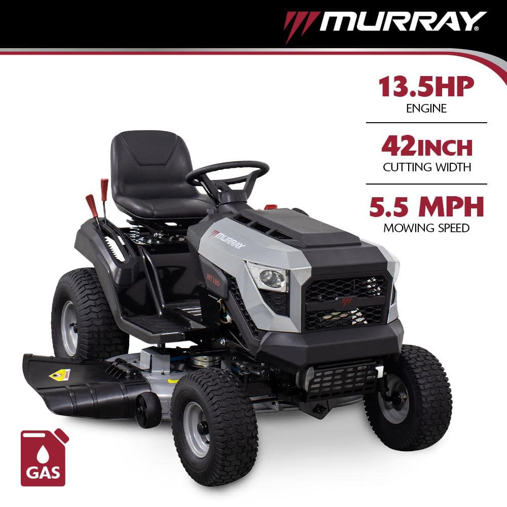 Murray riding lawn mower with briggs and stratton engine discount