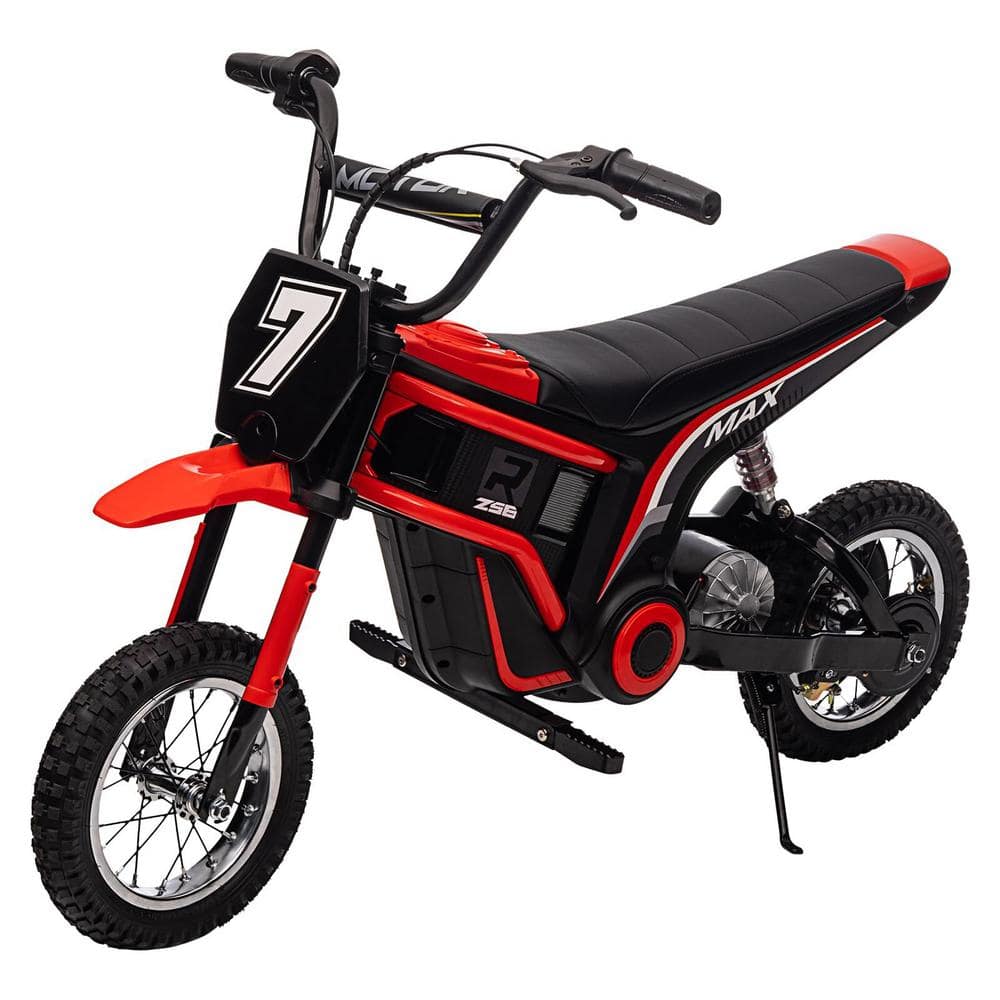 Hetoy Kids Ride on Motorcycle, Lightweight Electric Dirt Bike for Kids, 24V Battery Powered Electric Car, Red -  Garvee, PTO_0YUD1JO4