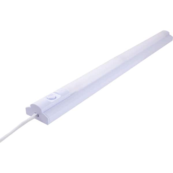 Enbrighten Basic Plug-In 10 in. LED White Under Cabinet Light