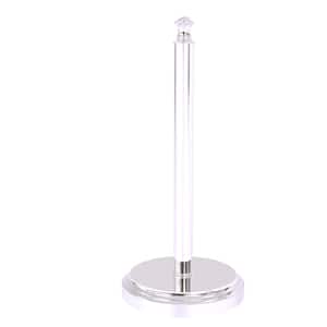 Carolina Collection Counter Top Paper Towel Stand in Polished Chrome