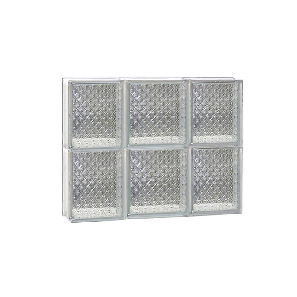 Clearly Secure 19.25 in. x 15.5 in. x 3.125 in. Frameless Diamond ...