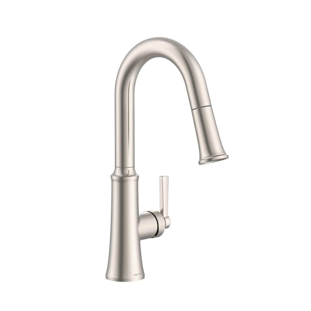 Stainless Steel Single Hole Pull Down Kitchen Faucet
