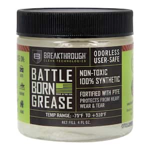 BCT Battle Born Grease w/PTFE, 4 oz. Jar, Clear