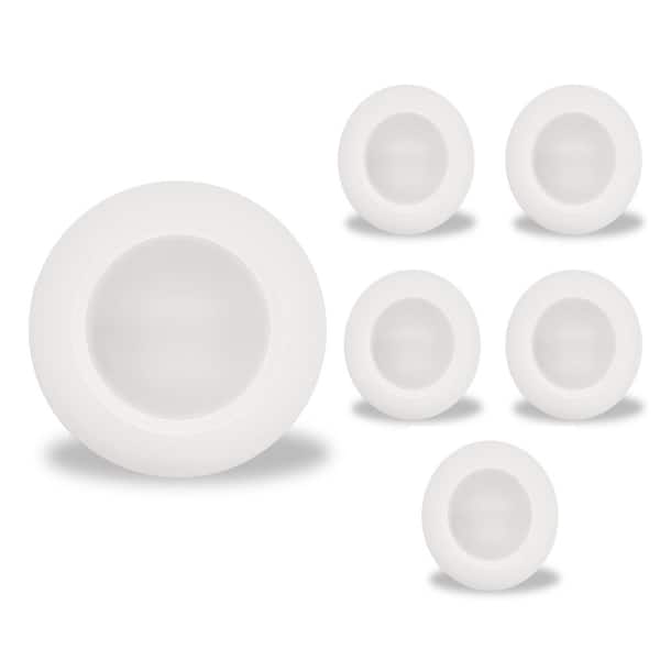 (Pack of 6) 14-Watt 7 in. LED Flush Mount Disc Light, 5CCT Selectable 27/30/35/40/50K, 1100 Lumens