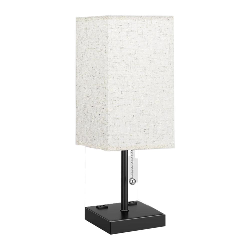 Upgraded 17.4 in. Black Dimmable Integrated LED Task and Reading Lamp with 