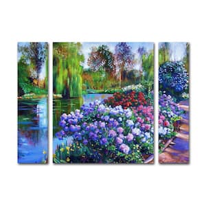30 in. x 41 in. "Promise of Spring" by David Lloyd Glover Printed Canvas Wall Art