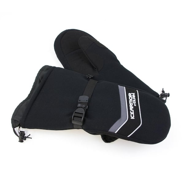 Unbranded IceArmor Medium Black Edge Mitt