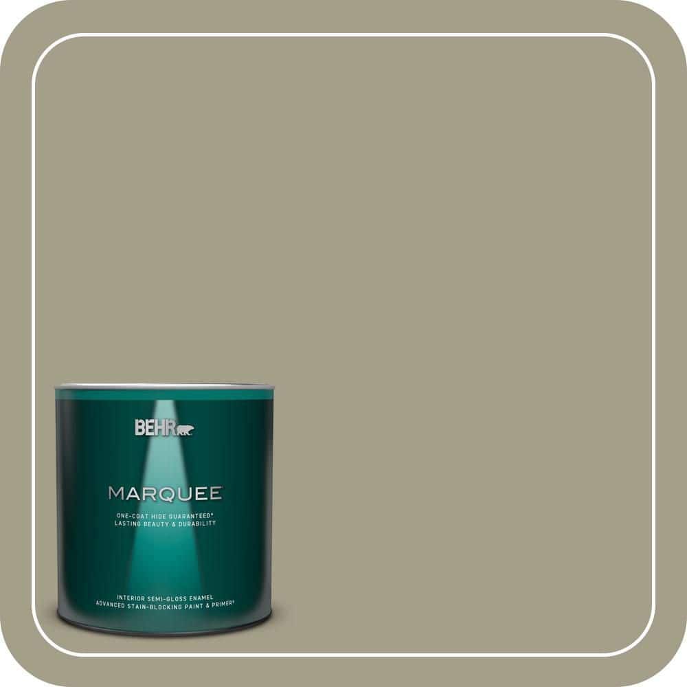1 qt. #PMD-57 Fossil Stone Semi-Gloss Enamel Interior Paint & Primer price history on PriceWatchPro