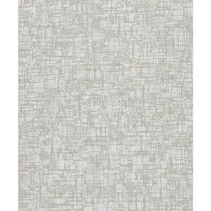 Prague Grey Texture Vinyl Strippable Wallpaper (Covers 60.8 sq. ft.)