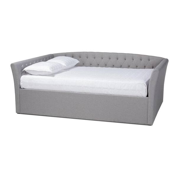 Baxton Studio Delora Light Gray Full Daybed