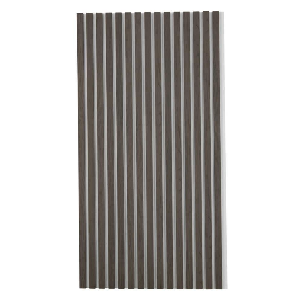 24 in. x 94.5 in. x 0.8 in. Acoustic Vinyl Wall Siding Panel in Drift Wood Color with White Base (Set of 20-Piece) price history on PriceWatchPro