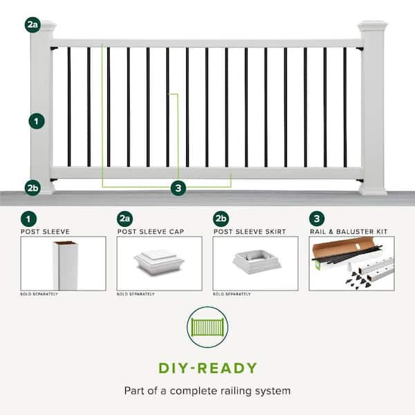 Trex Enhance Classic Composite Deck Rail Kit