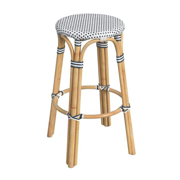 Backless rattan bar stools new arrivals