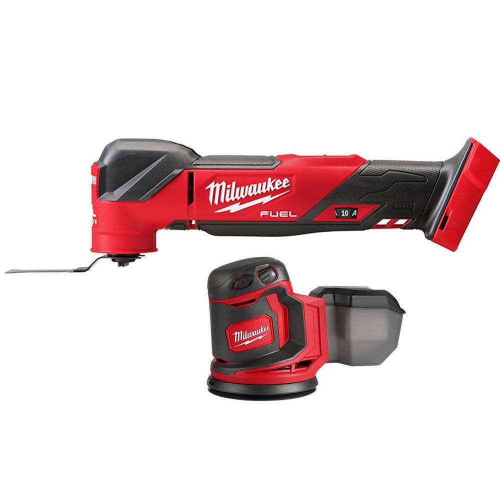 Milwaukee 2837-20 M18 FUEL 5 Brushless Cordless Random Orbital Sander – 18V