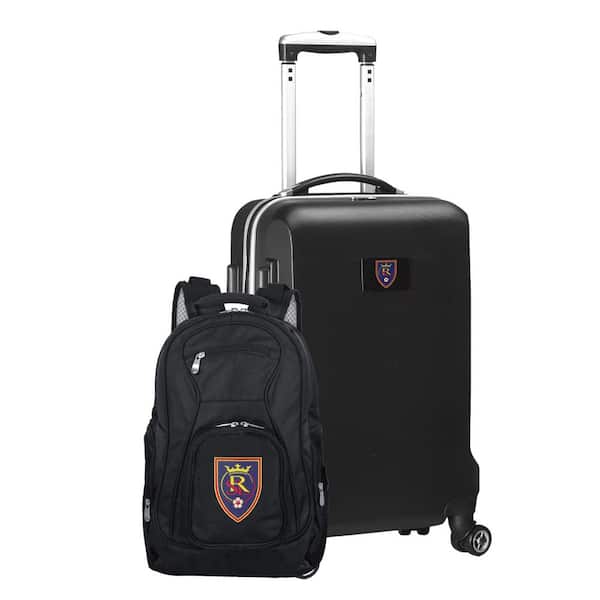 Real Salt Lake 21 in. Deluxe 2-Piece Backpack and Carry-on Set -Black