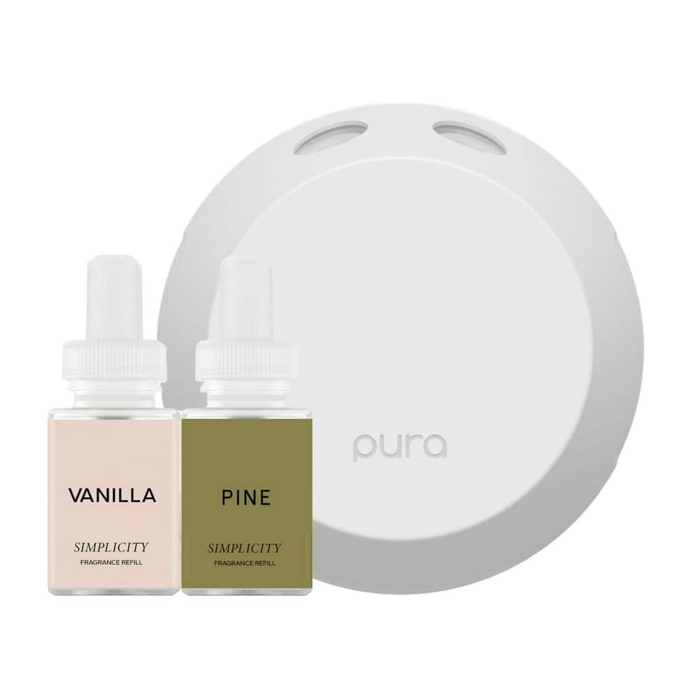 Pura Simplicity by Smart Home Fragrance Diffuser Set - Includes Vanilla ...