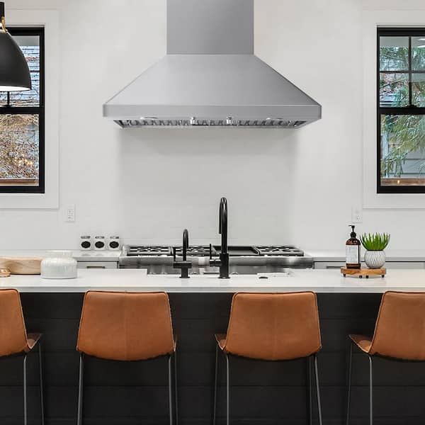 Viking 36 in. Chimney Style Range Hood with Convertible Venting