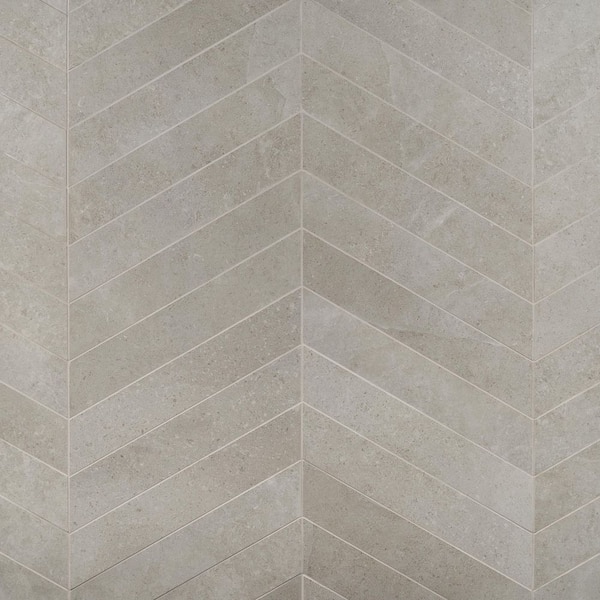 Ivy Hill Tile Malaga Greige 4 in. x 8 in. Matte Porcelain Floor and Wall Tile Sample