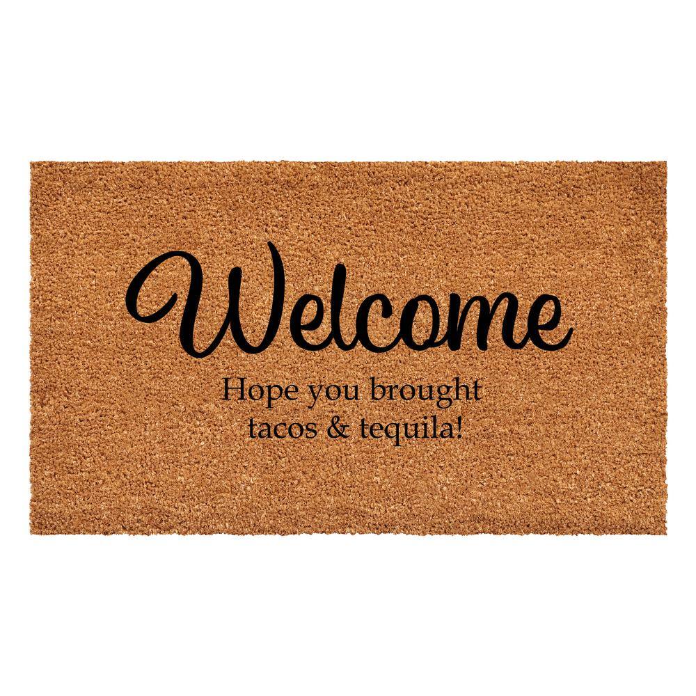 "Welcome Hope you Brought Tacos & Tequila Doormat 24"" x 36""" price history on PriceWatchPro
