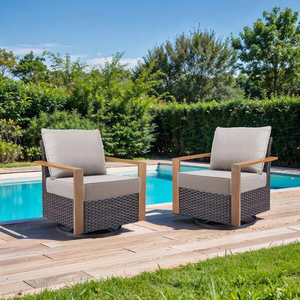 moosprr PlushCore 22 in. x 24 in. x 6 in. 4-Piece Deep Seating