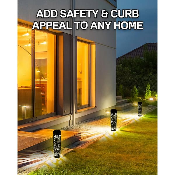Bell + Howell Low Voltage Black 2 Lumens Solar Powered Bell + Howell Low Voltage Black 2 Lumens Solar Powered