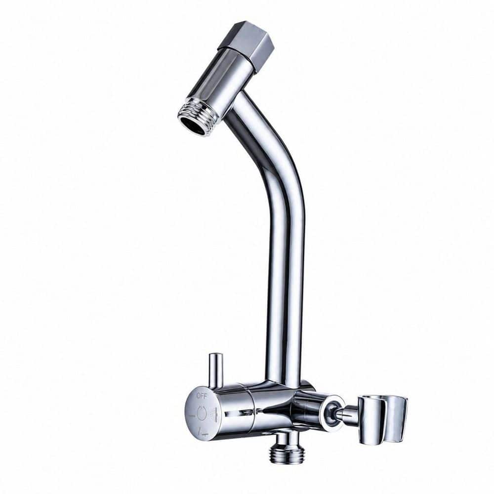 Shower Diverter with Low Handheld Shower Mount in Chrome, 3-Way Diverter Valve for Handheld and Fixed Shower Head price history on PriceWatchPro