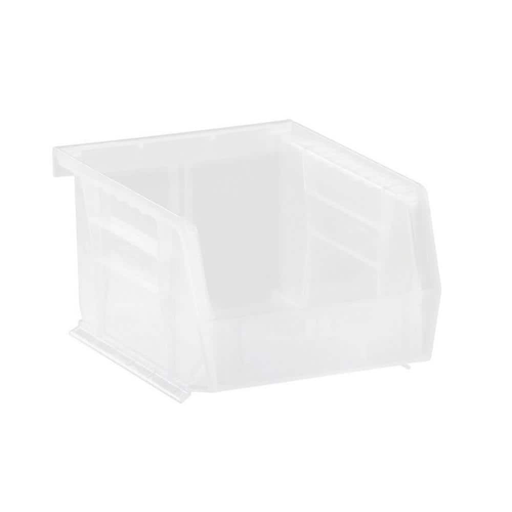 Ultra Series 0.5 qt. Stack and Hang Bin in Clear (24-Pack) price history on PriceWatchPro
