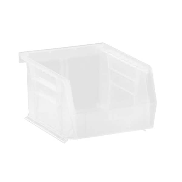 Ultra Series 0.5 qt. Stack and Hang Bin in Clear (24-Pack)
