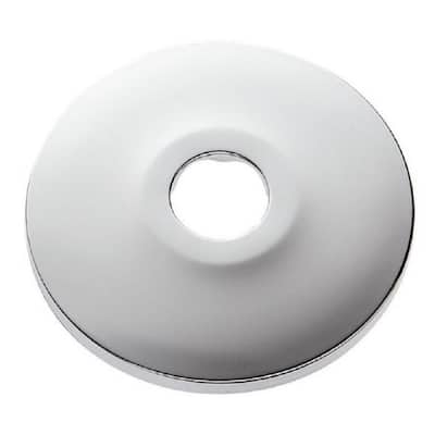 1/2 in. Copper Tube Size Flange Escutcheon Plate in Chrome-Plated Steel