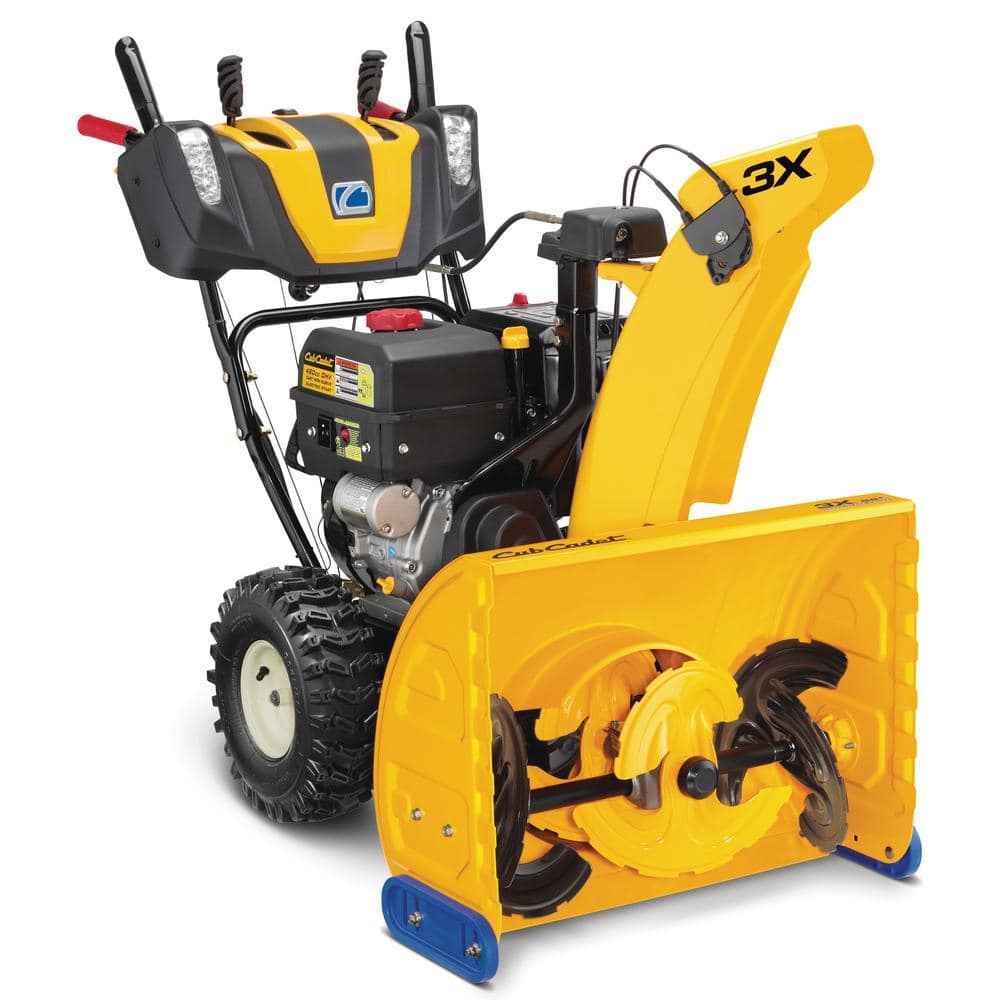 Cub Cadet 3X 26 in. 357 cc Three-Stage Gas Snow Blower with Electric Start and Steel Chute, Power Steering and Heated Grips -  31AH5DVA756